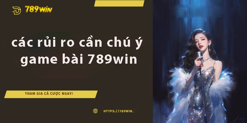 Các Rủi Ro Cần Chú Ý Game Bài 789win